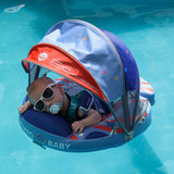 Mambobaby Air-Free American Doughnut Chest Float with 3D Canopy
