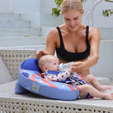 Mambobaby Air-Free American Doughnut Chest Float with 3D Canopy