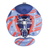 Mambobaby Air-Free American Doughnut Chest Float with 3D Canopy