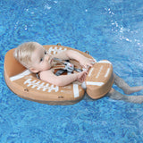 Mambobaby Air-Free American Football Chest Float with Flat Canopy