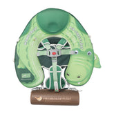 Mambobaby Air-Free Crocodile Chest Float with 3D Canopy