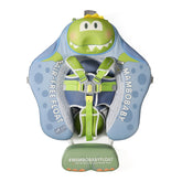 Mambobaby Air-Free Dino Jaw Chest Float with 3D Canopy