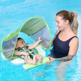 Mambobaby Air-Free Dinosaur Chest Float with Flat Canopy