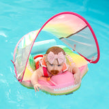 Mambobaby Air-Free Fade Color Chest Float with Flat Canopy