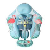 Mambobaby Air-Free Flamingo Chest Float with Flat Canopy