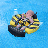 Mambobaby Air-Free HoneyBee Chest Float with 3D Canopy