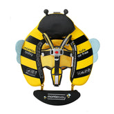 Mambobaby Air-Free HoneyBee Chest Float with 3D Canopy