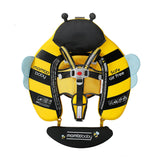Mambobaby Air-Free HoneyBee Chest Float with 3D Canopy