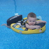 Mambobaby Air-Free HoneyBee Chest Float with 3D Canopy