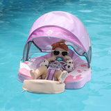 Mambobaby Air-Free Ice-cream Chest Float with 3D Canopy