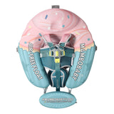 Mambobaby Air-Free Mint Cupcake Chest Float with 3D Canopy