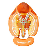 Mambobaby Air-Free Orange Chest Float with Flat Canopy