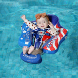 Mambobaby Air-Free Patriot Chest Float with 3D Canopy