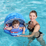 Mambobaby Air-Free Patriot Chest Float with 3D Canopy
