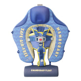 Mambobaby Air-Free Pufferfish Chest Float with Flat Canopy