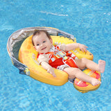 Mambobaby Air-Free T-Rex Cuddle Chest Baby Float with 3D Canopy