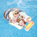 Mambobaby Air-Free Texas Chest Float with 3D Canopy