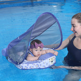 Mambobaby Air-Free Leopard Chest Float with Flat Canopy