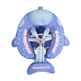 Mambobaby Air-Free Pool Float Whale Shark Chest Float with 3D Canopy