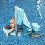 Mambobaby Air-Free Sea Lion Chest Float with 3D Canopy