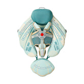 Mambobaby Air-Free Tail Seashell Chest Float with 3D Canopy