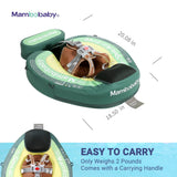 Mambobaby Air-Free Avocado Chest Float with Flat Canopy