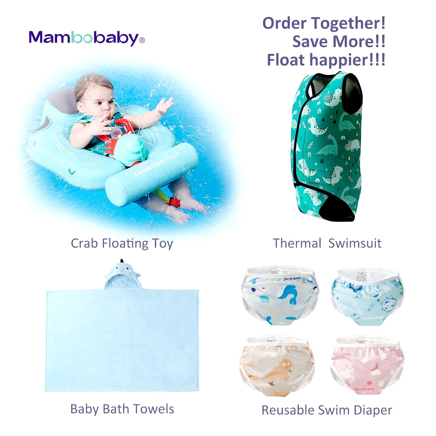 Mambobaby Pool Float HoneyBee with Canopy