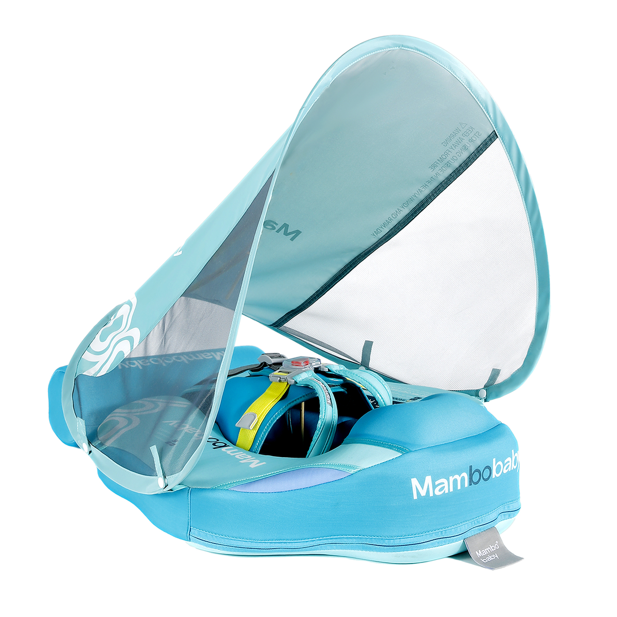Mambobaby Air-Free Contrasting Theme Chest Float with Flat Canopy