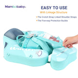 Mambobaby Pool Float with Canopy and Tail KuKuKiKi