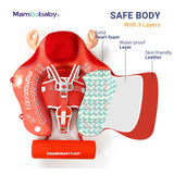 Mambobaby Pool Float with Canopy and Tail Crab