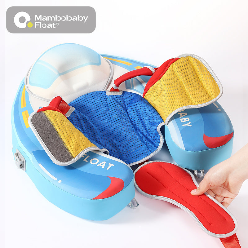 Mambobaby Air-Free, Speedy Boat Buddy Chest Baby Float