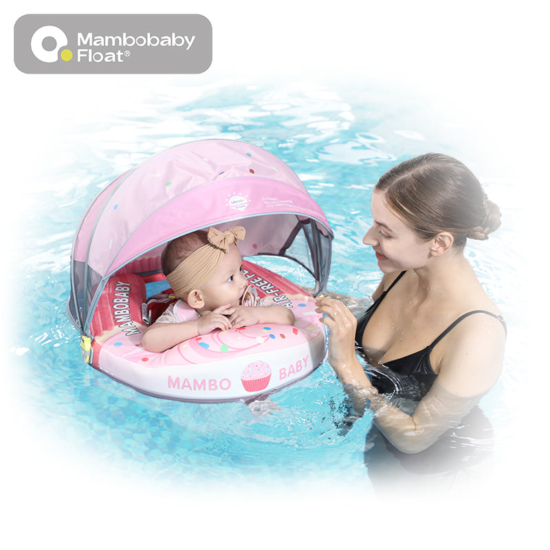 Mambobaby  Air-Free Vanilla Cupcake Chest Baby Float