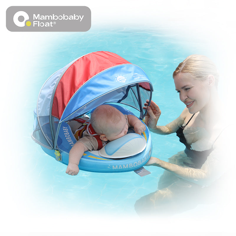 Mambobaby Air-Free, Speedy Boat Buddy Chest Baby Float