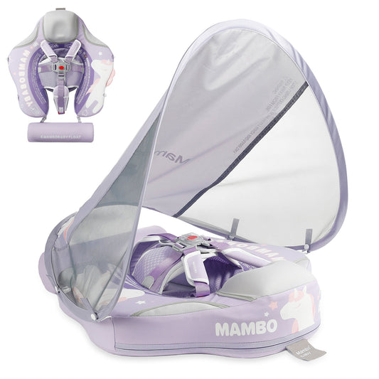 Mambobaby Pool Float 2023 Unicorn with Canopy 1500