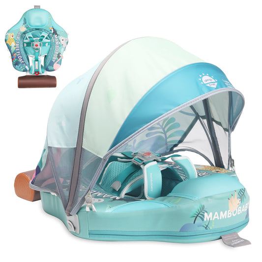 Mambobaby Pool Float Tropical Rain Forest with Canopy 1500