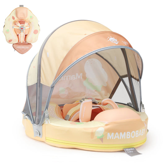 Mambobaby Pool Float  ice-cream with Canopy 1500