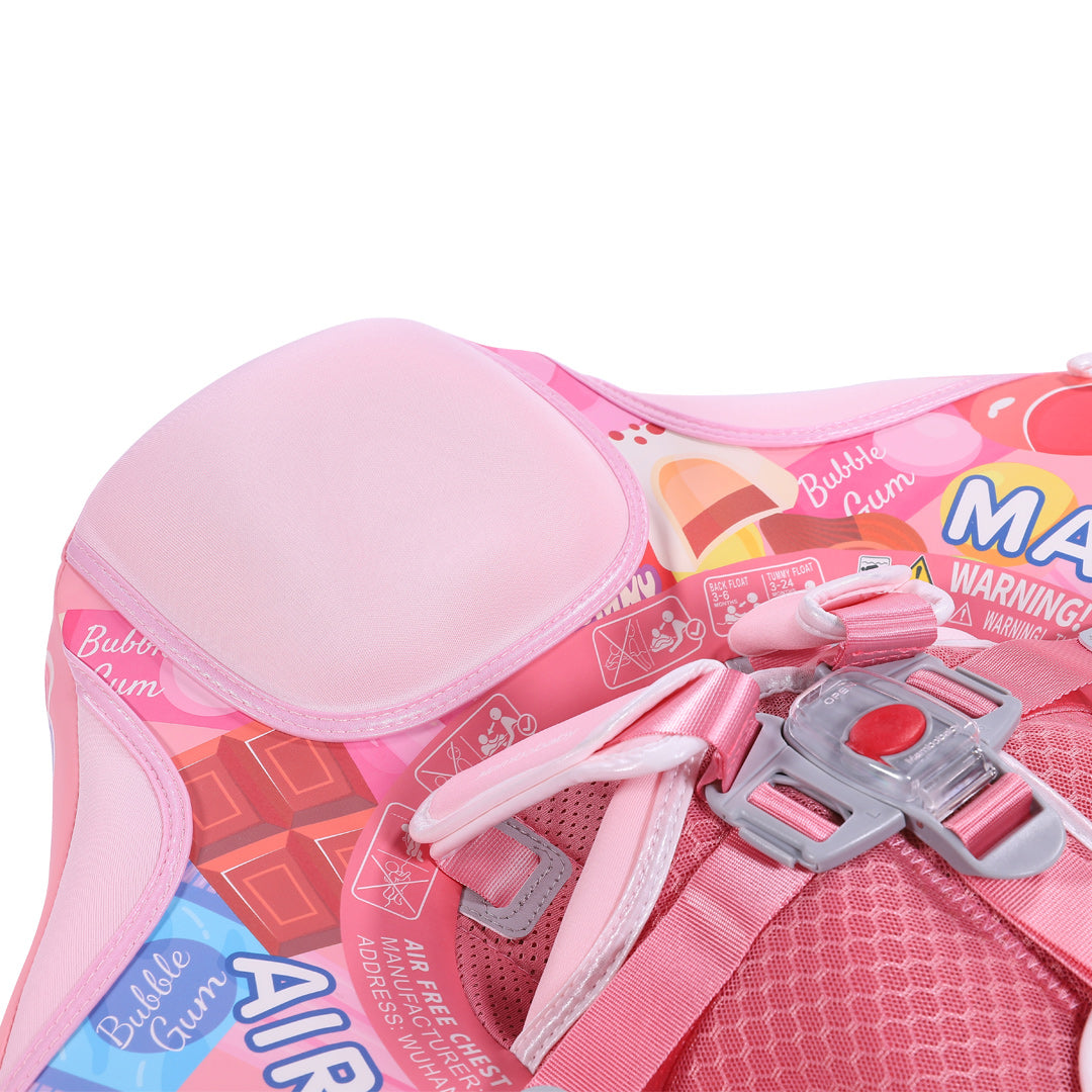 Mambobaby Air-Free Candy Chest Float with Flat Canopy
