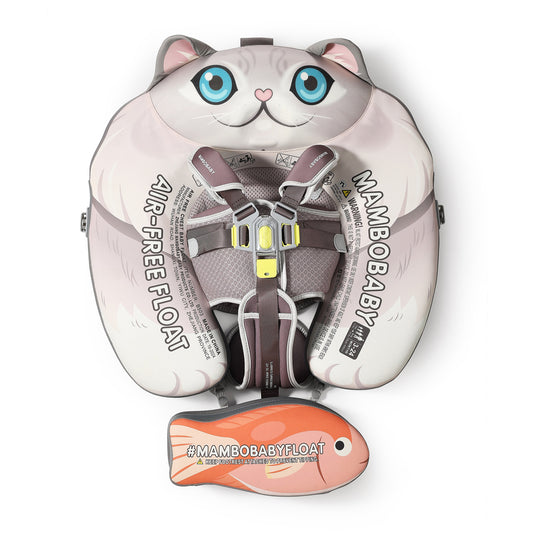 Mambobaby Air-Free Cat Chest Float with 3D Canopy 1080