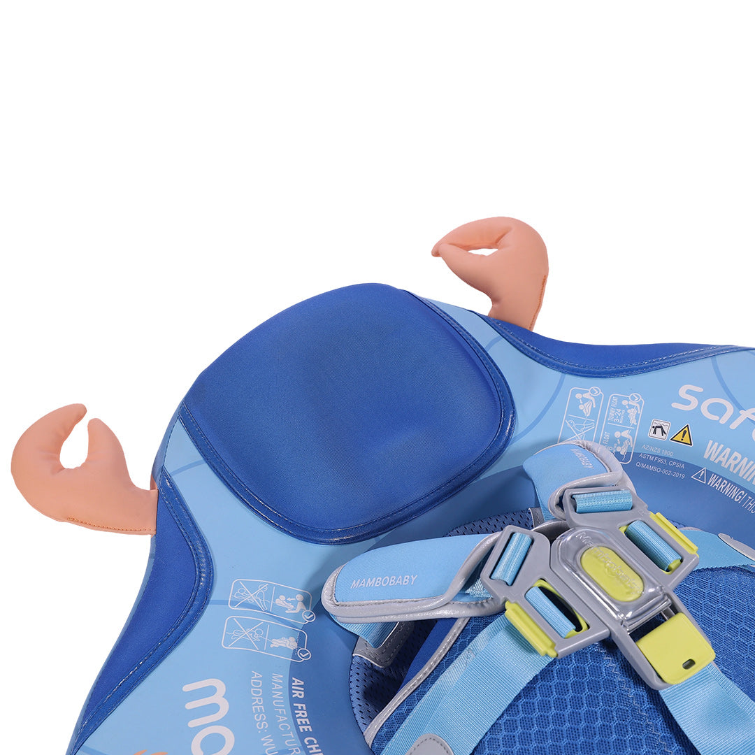 Mambobaby Air-Free Crab Chest Float with Flat Canopy