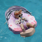 Mambobaby Air-Free Ice-cream Chest Float with 3D Canopy