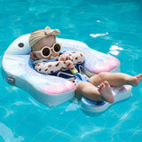 Mambobaby Air-Free Jellyfish Chest Float with 3D Canopy