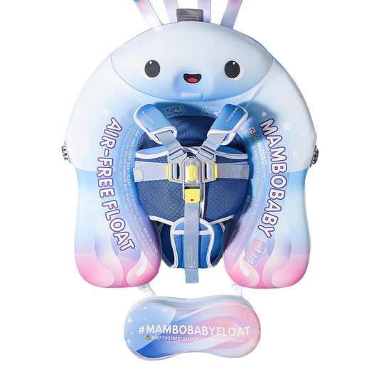 Mambobaby Air-Free Jellyfish Chest Float with 3D Canopy 1080