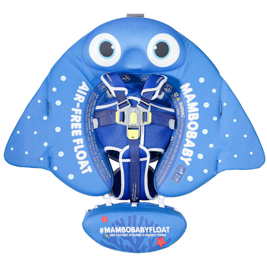 Mambobaby Air-Free Manta Ray Chest Float with 3D Canopy 1080