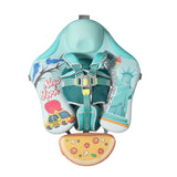 Mambobaby Air-Free New York Chest Float with 3D Canopy