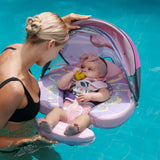 Mambobaby Air-Free Pink Donut  Chest Float with 3D Canopy