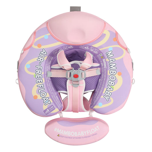 Mambobaby Air-Free Pink Donut  Chest Float with 3D Canopy 1080
