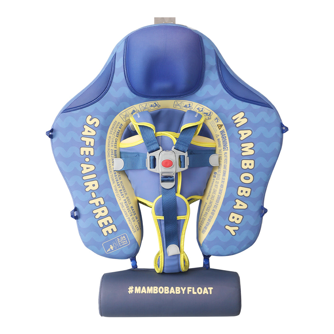 Mambobaby Air-Free Pufferfish Chest Float with Flat Canopy