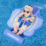 Mambobaby Air-Free Pufferfish Chest Float with Flat Canopy