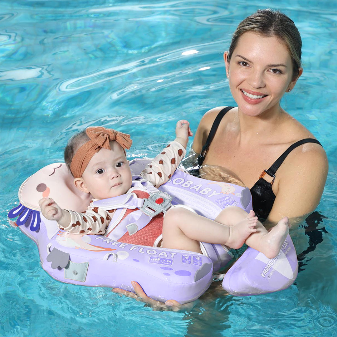 Mambobaby Air-Free Salamander Chest Float with 3D Canopy