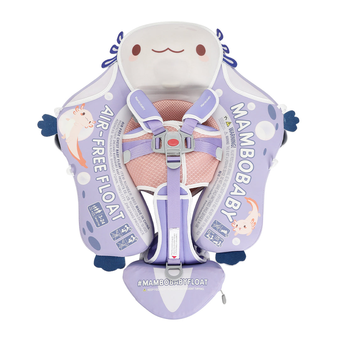 Mambobaby Air-Free Salamander Chest Float with 3D Canopy
